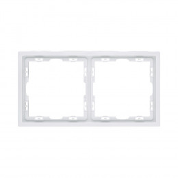 Рамка 2 постовая Vertus NEO+ белый матовый VE-NP-20/2-W