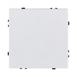 Выключатель 1-клавишный 10А/250В, белый матовый VE-NP-1/1-W