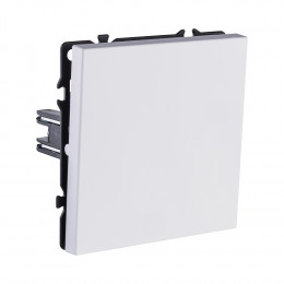 Выключатель 1-клавишный 10А/250В, белый матовый VE-NP-1/1-W