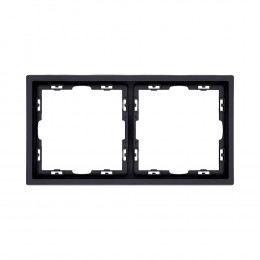 Рамка 2 постовая Vertus NEO+ черный матовый VE-NP-20/2-B