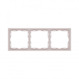 Рамка 3 постовая Vertus NEO+ кашемир матовый VE-NP-20/3-С