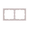 Купить Рамка 2 постовая Vertus NEO+ кашемир матовый VE-NP-20/2-С в rum24.ru