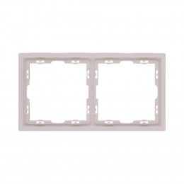 Рамка 2 постовая Vertus NEO+ кашемир матовый VE-NP-20/2-С