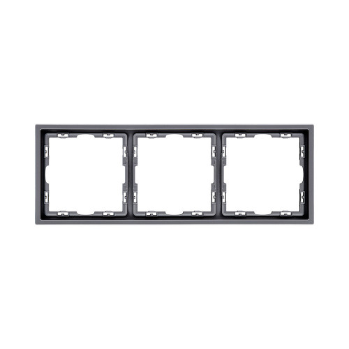 Купить Рамка 3 постовая Vertus NEO+ серый матовый VE-NP-20/3-Gr в rum24.ru
