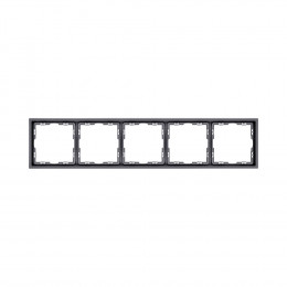 Рамка 5 постовая Vertus NEO+ серый матовый VE-NP-20/5-Gr