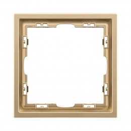 Рамка 1 постовая Vertus NEO+ золото матовое VE-NP-20/1-G