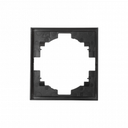 Рамка 1-постовая, антрацит Kranz Miele Strong KR-78-0751-5