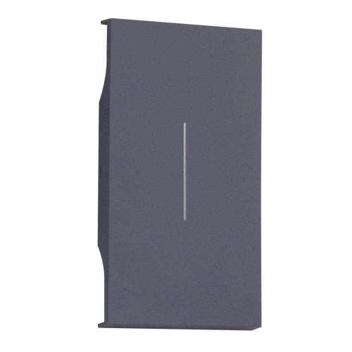 Купить Клавиша 2 модуля грифель матовый MEITON AL01M2 в rum24.ru