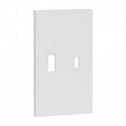 Лицевая панель для USB+Type С белый матовый Meiton AW12C