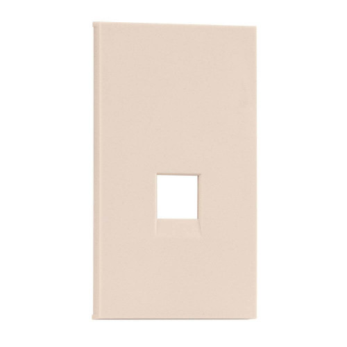 Купить Лицевая панель для интернет/телефон RJ45/RJ11 песочный матовый MEITON AM07M2 в rum24.ru