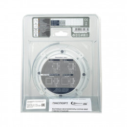 Тонкий бесшумный вытяжной вентилятор для ванной Mmotors ММР 100 стекло круг глянец белый