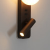 Купить Настенный светильник из алебастра темн. латунь ODEON LIGHT ALBERGO 9W 2700K  в rum24.ru фото: 2