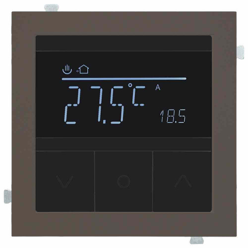 Купить Термостат для теплых полов Rikett (механизм + накладка) капучино 32232 WT+32881 CP в rum24.ru