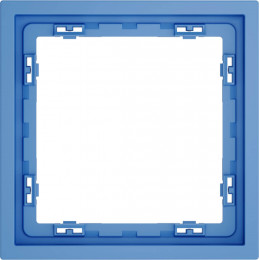 Рамка пластиковая VOLTUM S70 на 1 пост, (деним) VLS100115
