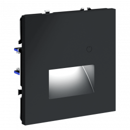 Подсветка светодиодная встраиваемая VOLTUM S70 с датчиком, (графит) VLS070707