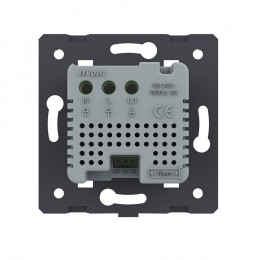 Терморегулятор пола Livolo 16А, сенсорное управление, датчик воздуха, твердотельное реле, цвет жемчужный (механизм)