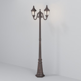 Садово-парковый светильник Goiri  60W IP44 Бронза Антик Maytoni O028FL-03BZ