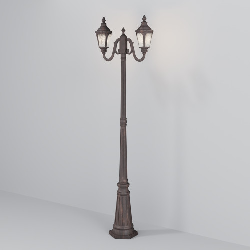 Купить Садово-парковый светильник Goiri  60W IP44 Бронза Антик Maytoni O028FL-03BZ в rum24.ru