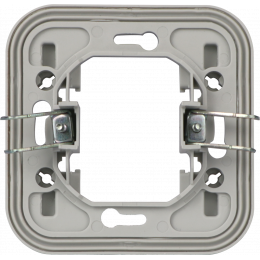 Адаптер для скрытой установки одиночный, цвет серый, IP55, серия W55 DIP80640