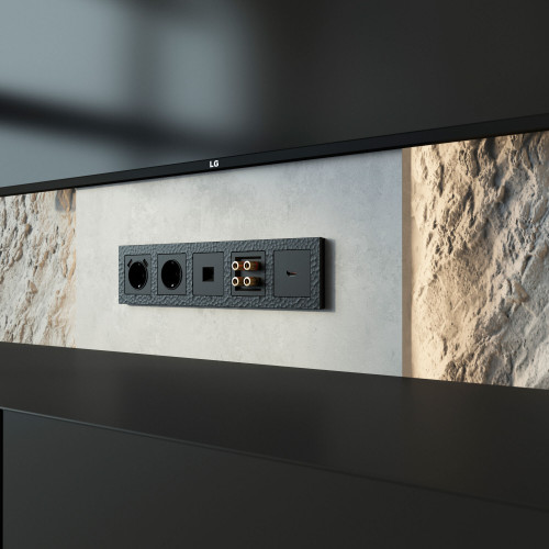 Купить Рамка из поликарбоната на 5 постов Hammer черный в rum24.ru фото: 4