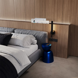 Рамка стеклянная VOLTUM S70 на 4 поста, (черный,стекло) VLS110408