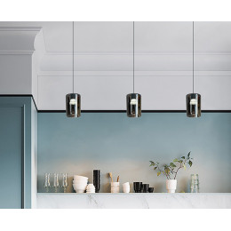 Подвесной светильник ITALLINE IT08-8027 black 3000K