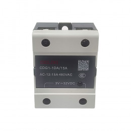 Твердотельное однофазное реле постоянного/переменного тока 15A 12в