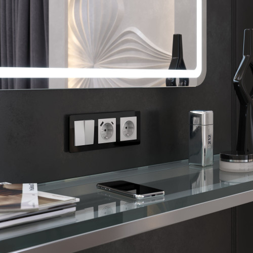 Купить Рамка из акрила на 3 поста Acrylic черный в rum24.ru фото: 3