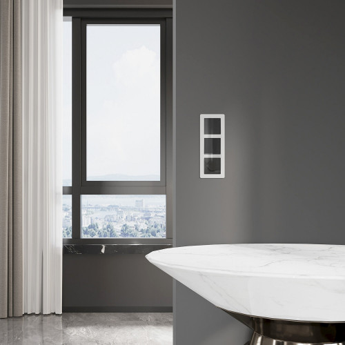 Купить Выключатель одноклавишный проходной (черный акрил) Werkel W1112048 в rum24.ru фото: 2