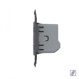 Сенсорный выключатель для штор Livolo сухой контакт (механизм) VL-FC2NW-2GS21