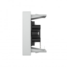 Розетка мультимедийная AUDIO RCA LIVOLO серая BB-C7-1AD-15 (механизм)