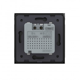 Датчик движения Livolo с сенсорным выключателем Черный