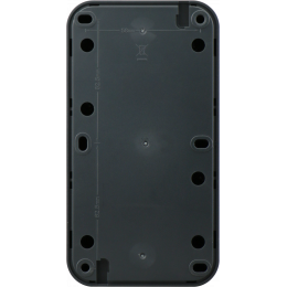 Двойной блок накладной, розетка с защитной крышкой+переключатель 1-клавишный, цвет антрацит, IP55, серия W55 DIP20628