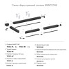 Купить Магнитный шинопровод для натяжного потолка 2 метра Denkirs TR2022-BK в rum24.ru фото: 4