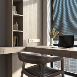 Рамка из поликарбоната на 5 постов Snabb Basic слоновая кость