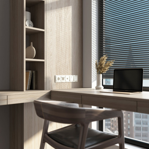 Купить Рамка из поликарбоната на 5 постов Snabb Basic слоновая кость в rum24.ru фото: 4