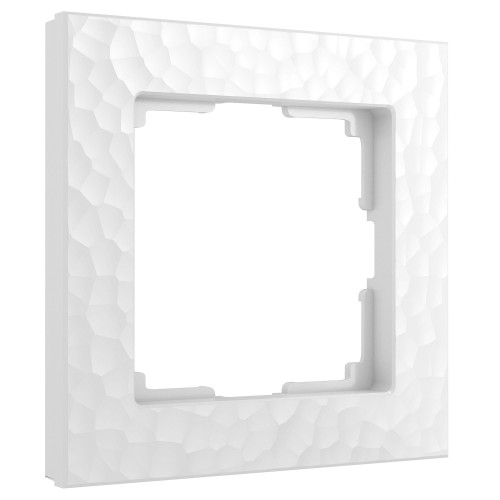 Купить Рамка из поликарбоната на 1 пост Hammer белый в rum24.ru