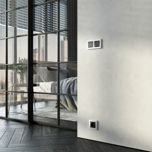 Купить Рамка из поликарбоната на 1 пост Hammer белый в rum24.ru фото: 4