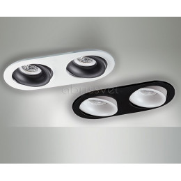 Встраиваемый светильник ITALLINE DE-2002 white