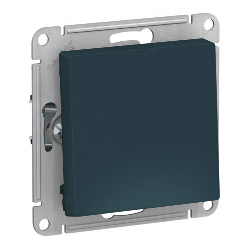Купить Выключатель Schneider Electric Atlasdesign Изумруд с самовозвратом, сх.1, 10АХ, механизм ATN000815 в rum24.ru