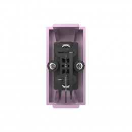 Розетка мультимедийная RCA аудио Livolo, цвет розовый BB-C7-1AD-17 (механизм)