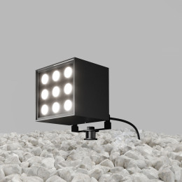 Ландшафтный светильник Ares 3000 18W IP65 Черный Maytoni O309FL-L18B3K