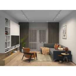 Шинопровод Denkirs TR1003-WH/1