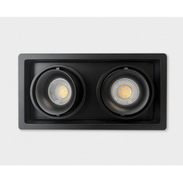 Встраиваемый светильник ITALLINE DE-312 black