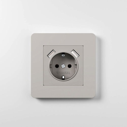 Купить Рамка из поликарбоната на 1 пост Split дымчатый/белый, soft-touch в rum24.ru фото: 7