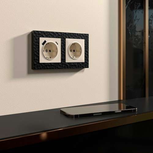 Купить Рамка из поликарбоната на 2 поста Hammer черный в rum24.ru фото: 10