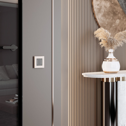 Купить Рамка из поликарбоната на 1 пост Slab айвори софт в rum24.ru фото: 3