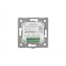 Терморегулятор Welrok RTP для рамки LIVOLO с механическим управлением, датчик пола 3 м, цвет белый (механизм)