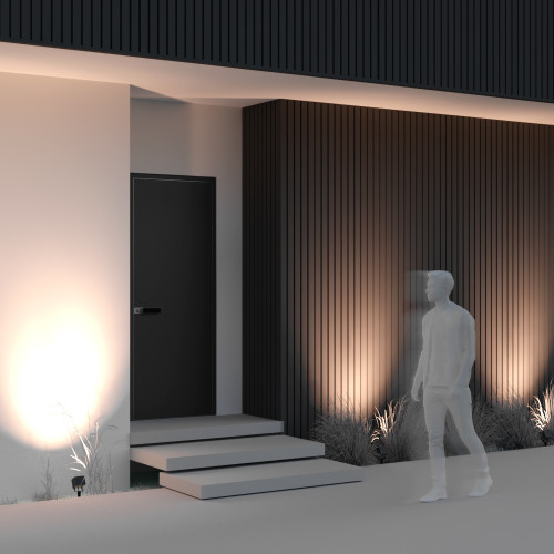 Купить Ландшафтный светильник Ares 3000 8W IP65 Черный Maytoni O309FL-L8B3K в rum24.ru фото: 7