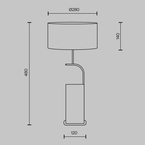 Купить Настольный светильник Glamping в rum24.ru фото: 6